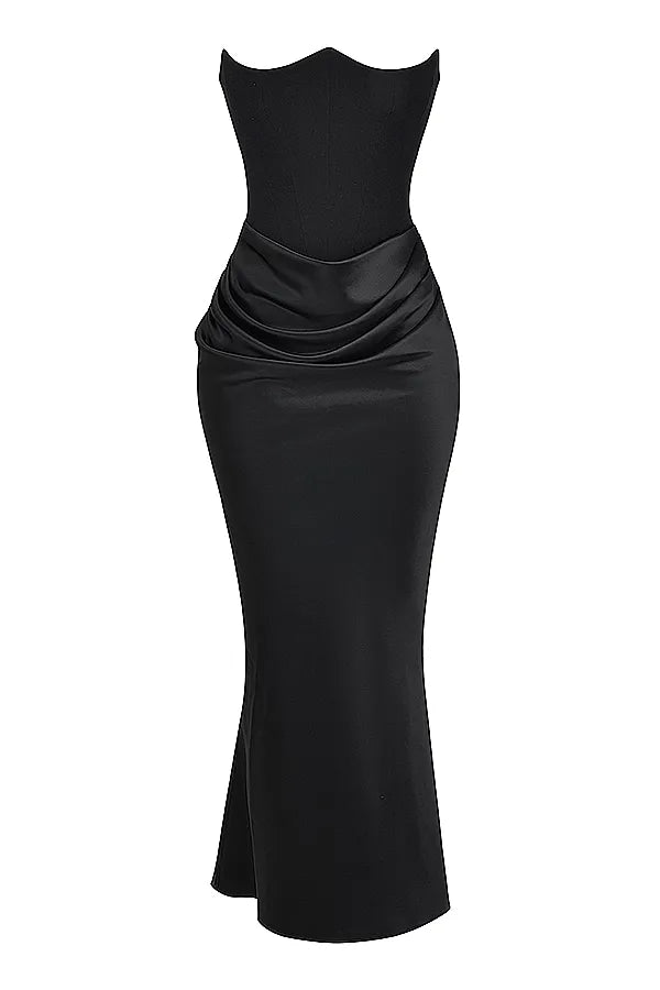 Monica Maxi Dress - Black