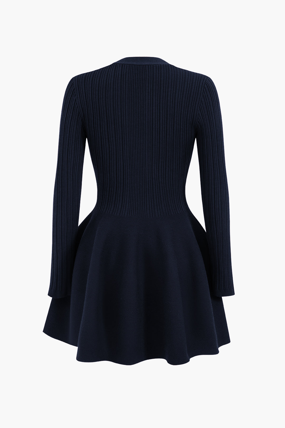 Amanda | Chic Long Sleeve Dress with Puff Hem for Women