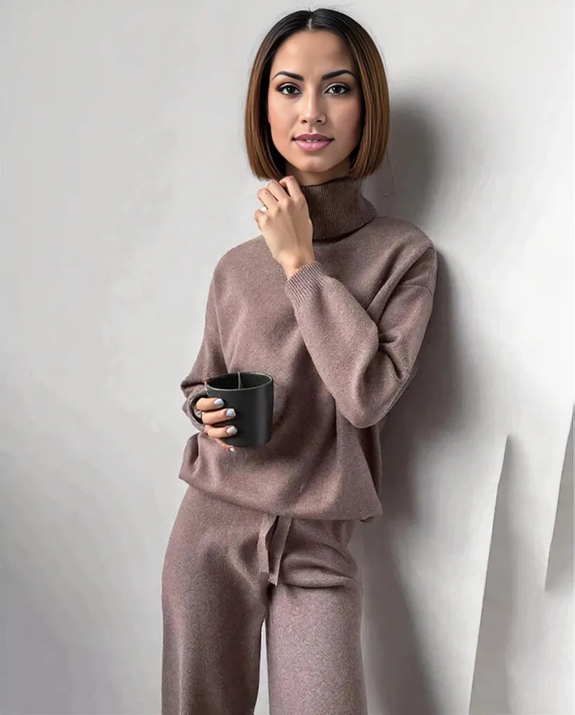 Katie | Cozy Women's Cashmere Ensemble