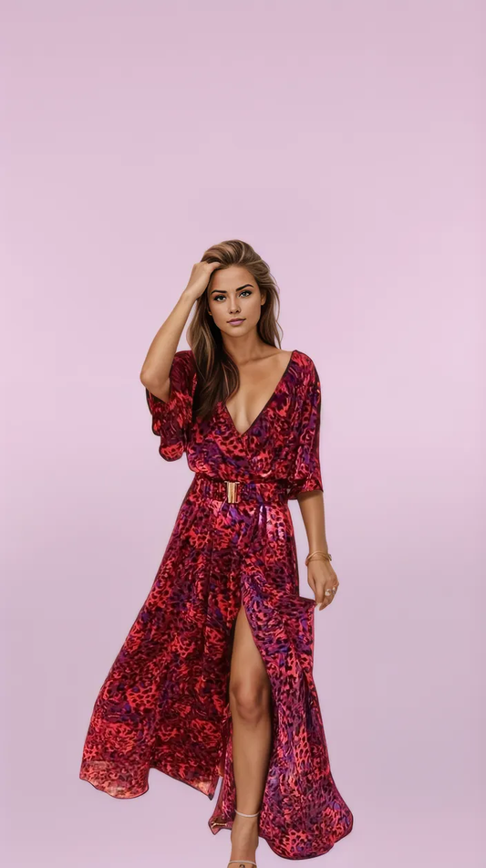 Mia | Chic Maxi Wrap Dress