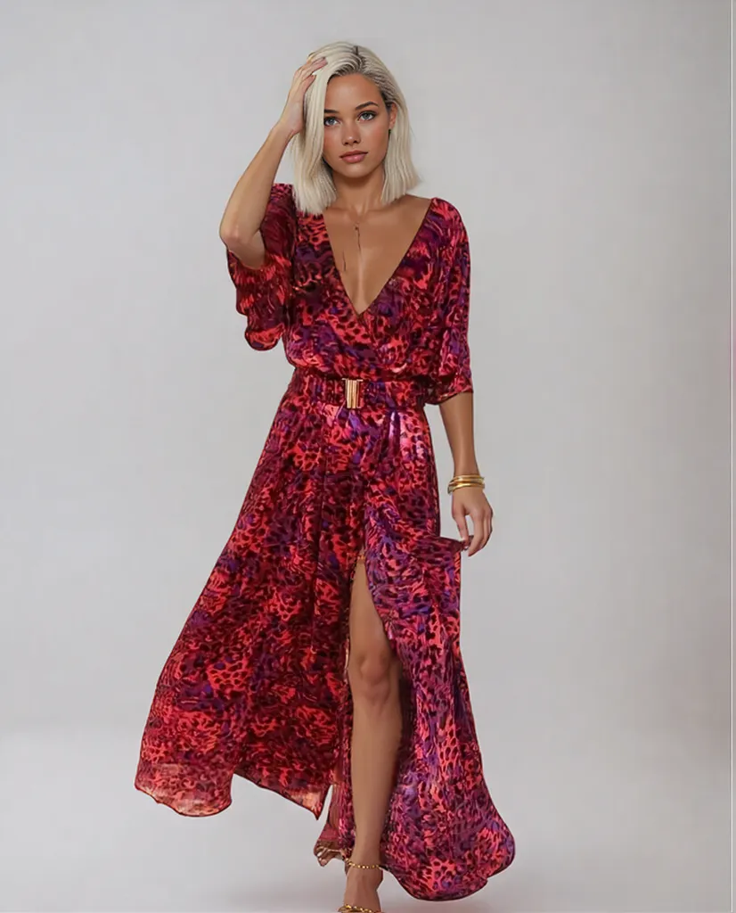 Mia | Chic Maxi Wrap Dress