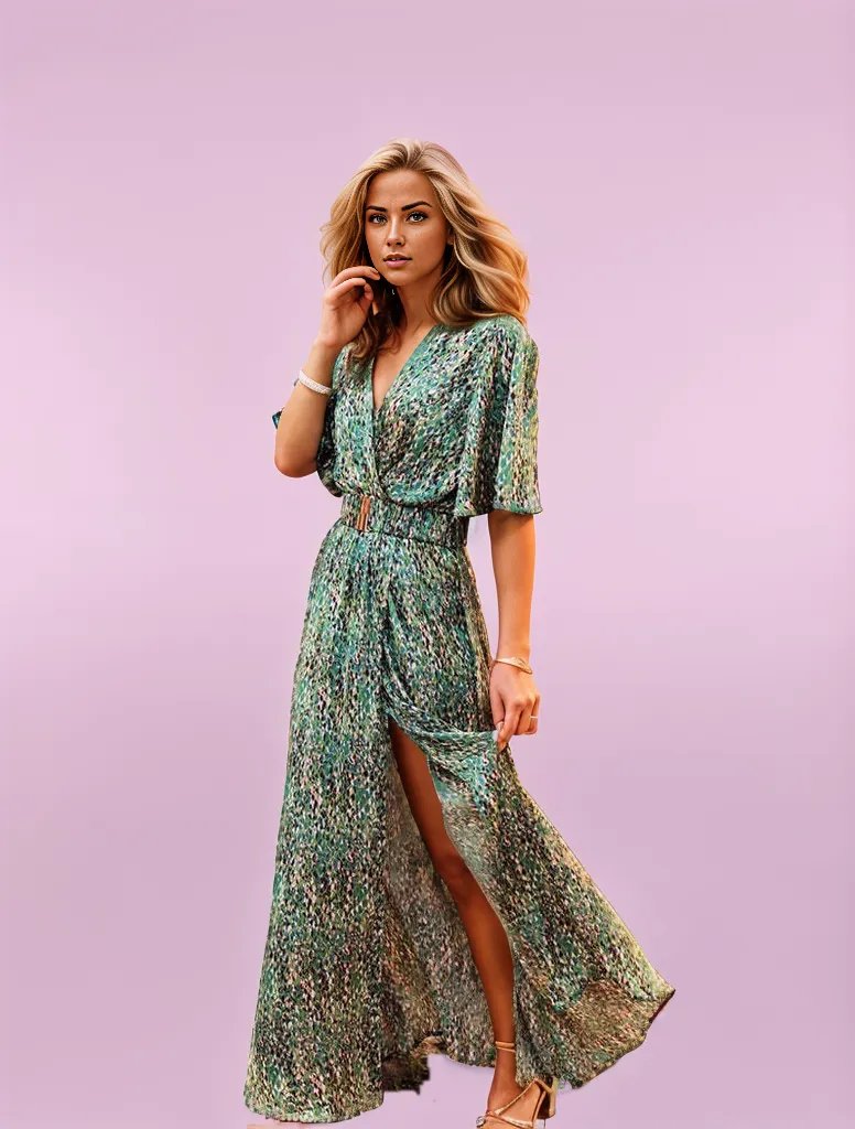 Mia | Chic Maxi Wrap Dress