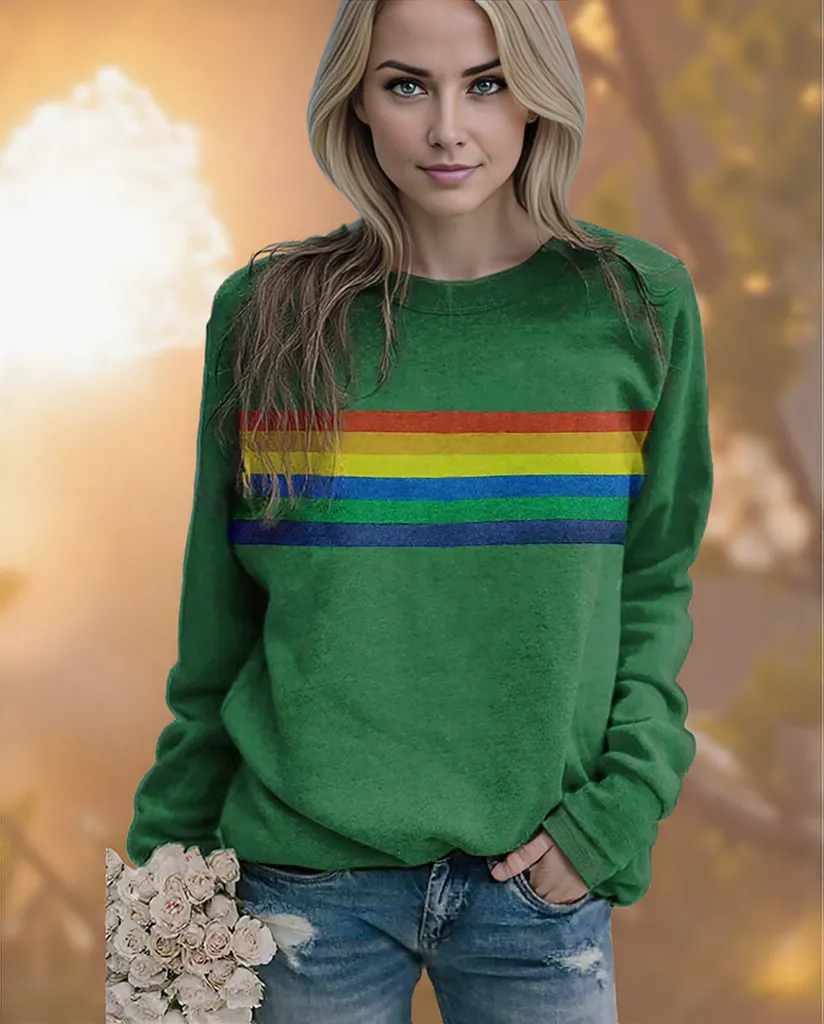 Lori | Stylish Women's Sweatshirt Featuring Vibrant Graphic Design