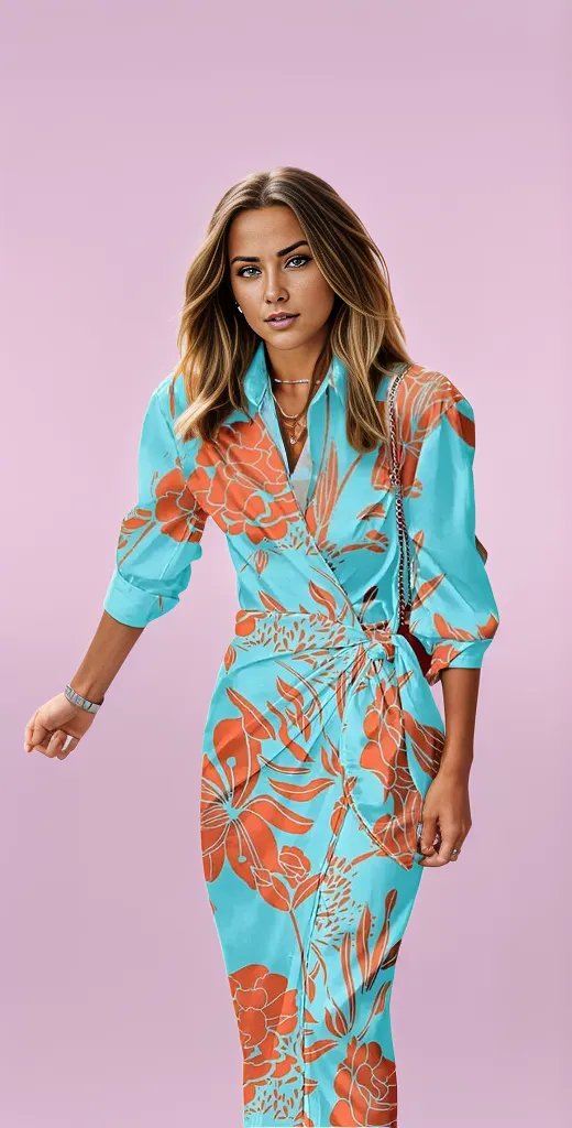 Maria | Summer Wrap Dress