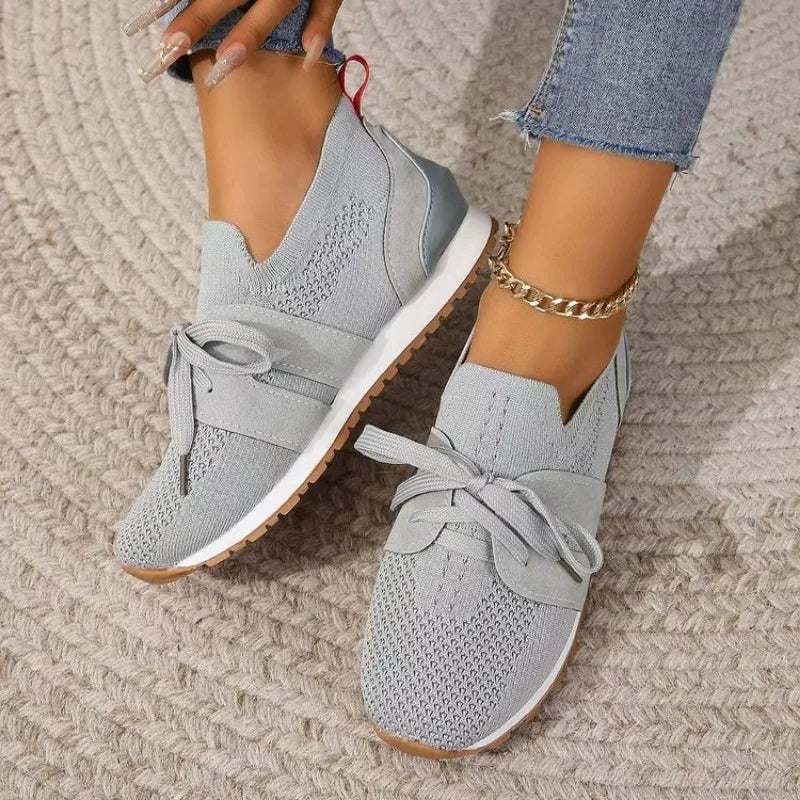 Women's Lace-Up Mesh Comfort Shoes