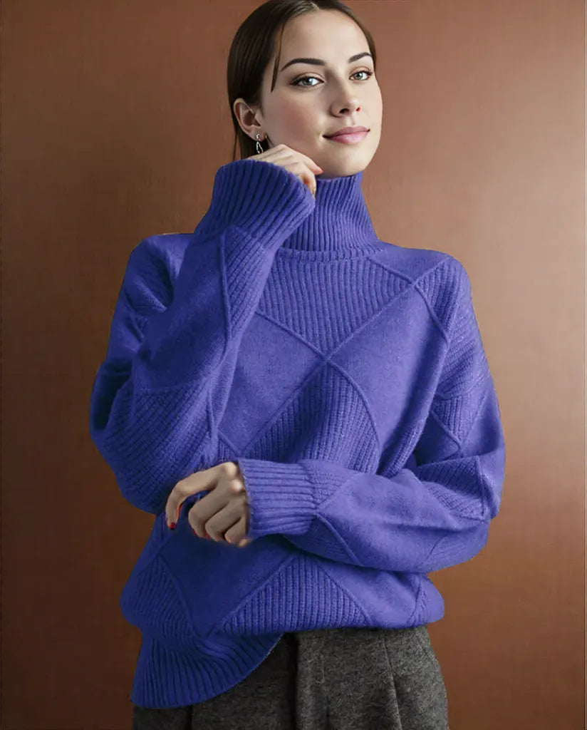 Amelia | Elegant Women's Turtleneck Sweater for Cozy Style