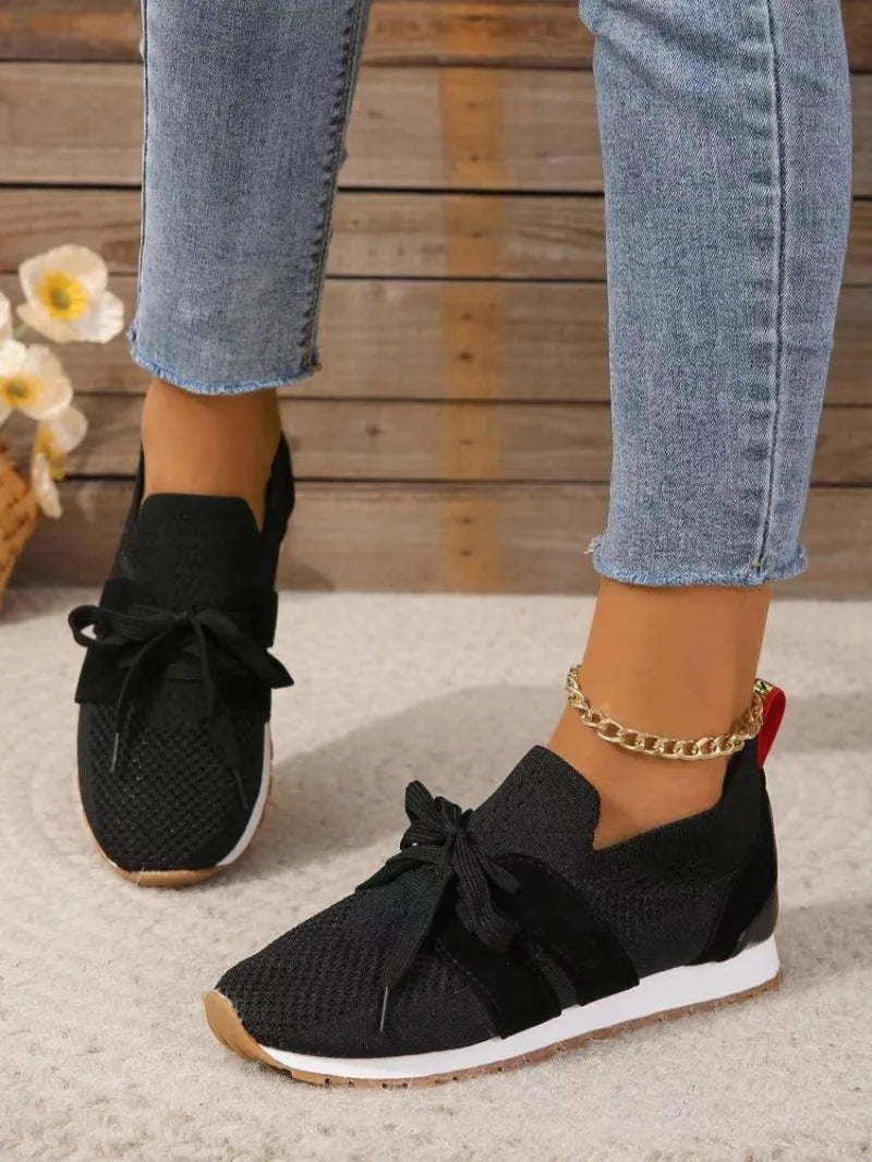 Women's Lace-Up Mesh Comfort Shoes