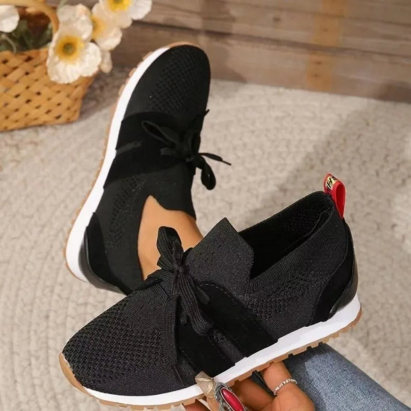 Women's Lace-Up Mesh Comfort Shoes