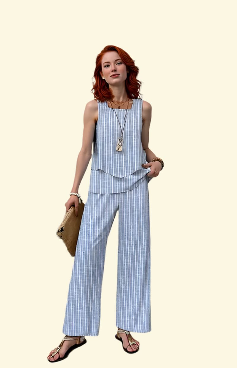 Sasha | Chic Summer Two-Piece Set - Elegant Lightweight Ensemble for Women