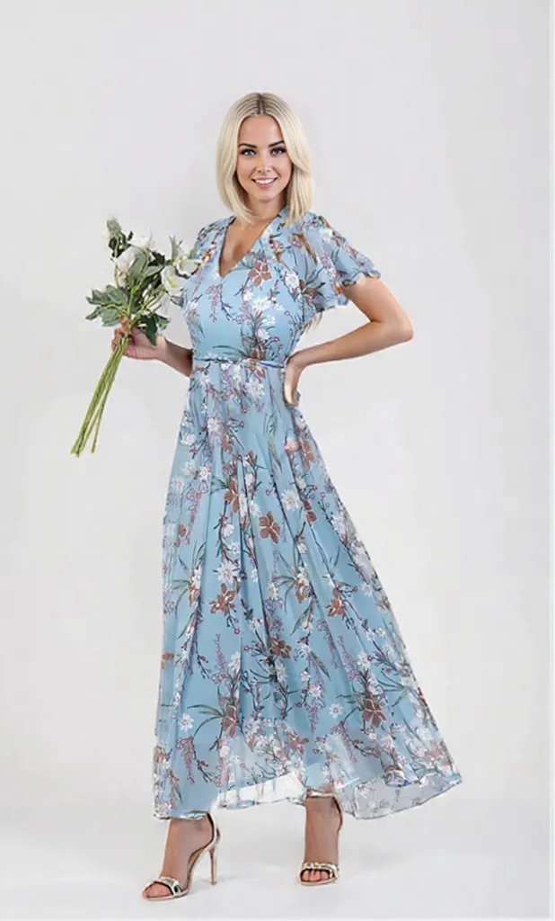 Pippa | Women's Lightweight Floral Summer Dress - Versatile, Breezy, and Chic for Any Occasion