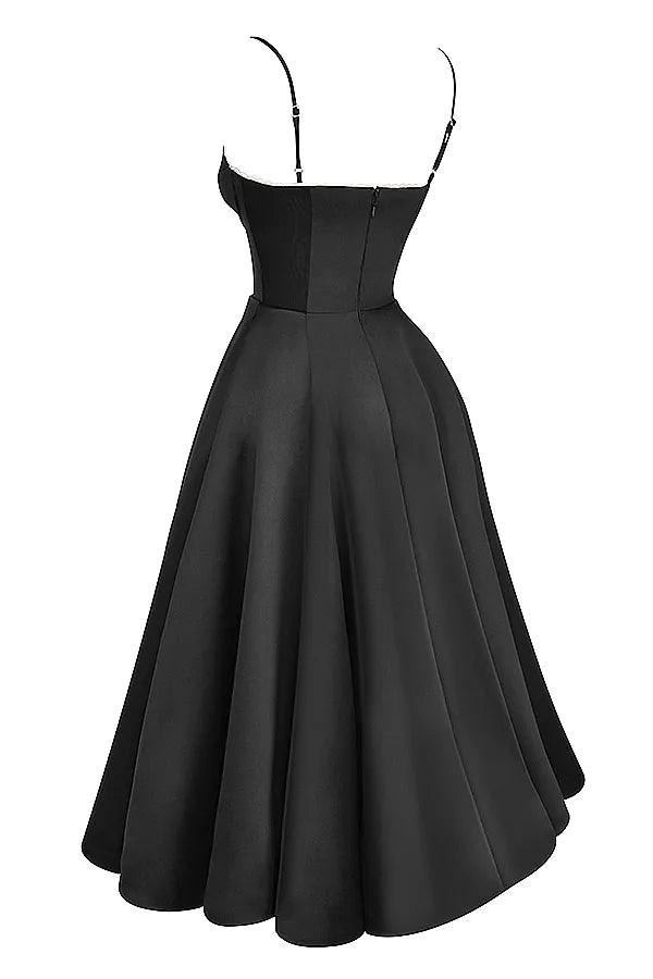 Christina Midi Dress - Black