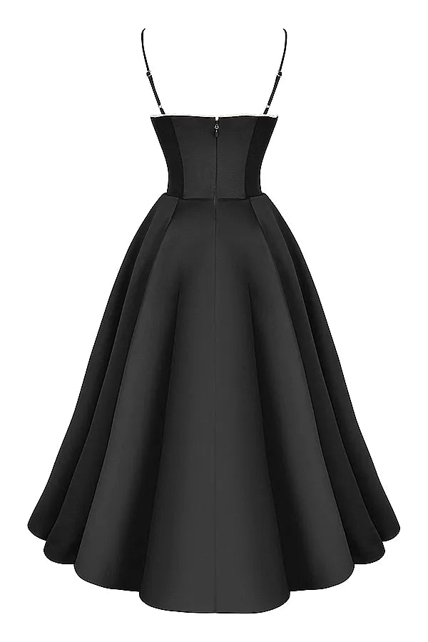 Christina Midi Dress - Black